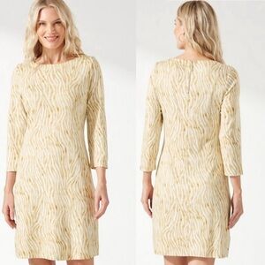Tommy Bahama Darcy Zesty Zebra Dress Size Large